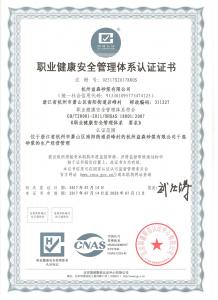 職業(yè)健康安全管理體系